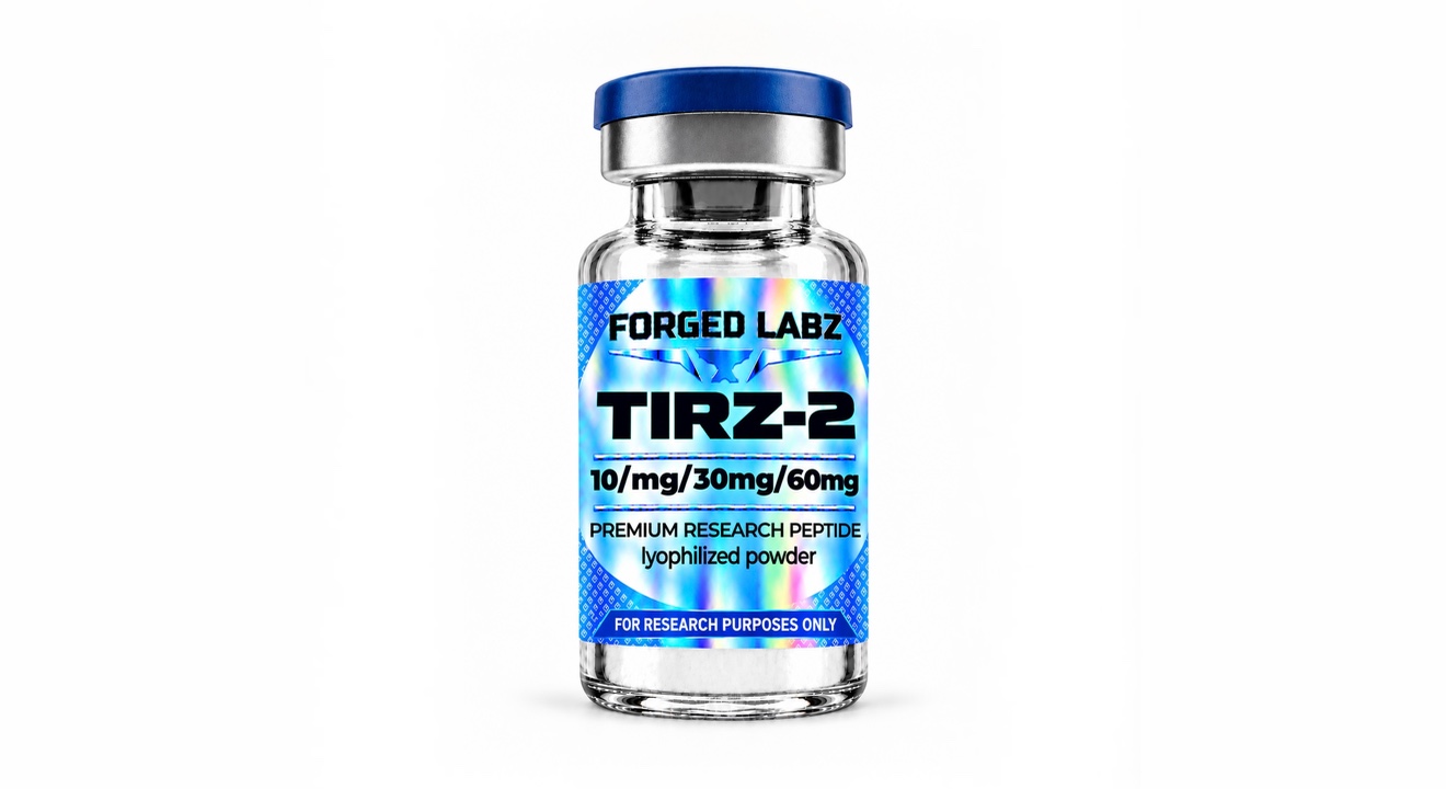 Tirz-2 research peptide vial