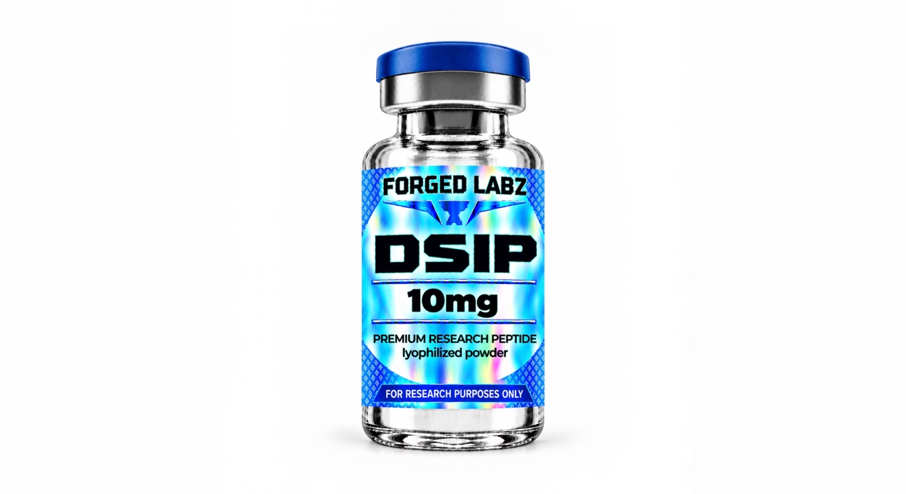 DSIP research peptide vial
