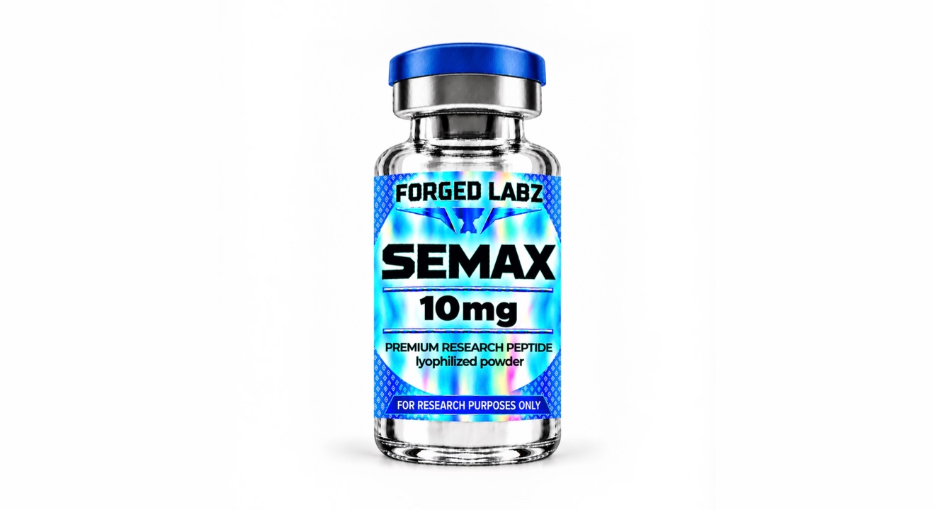 Semax research peptide vial