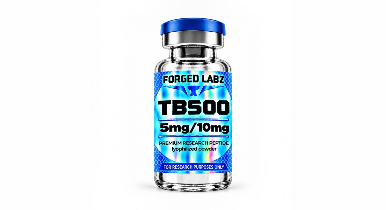 TB-500 research peptide vial