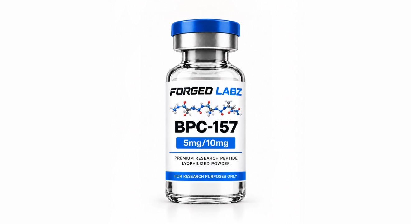 BPC-157 research peptide vial