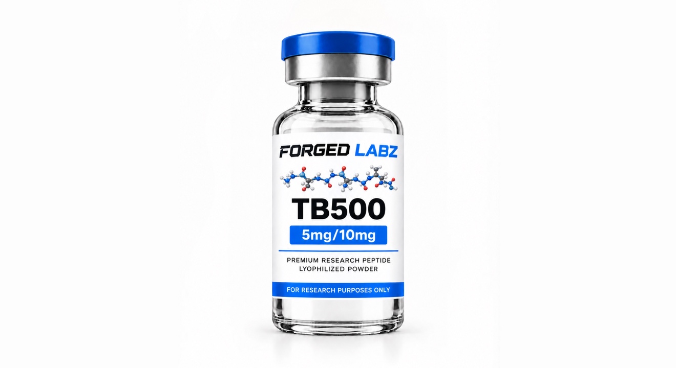 TB-500 research peptide vial